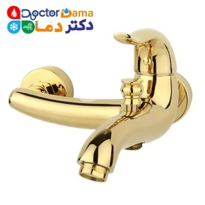شیر حمام اکتاو طلا براق راسان