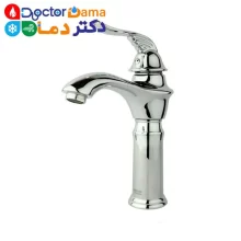شیر روشویی معمولی کروم براق راسان