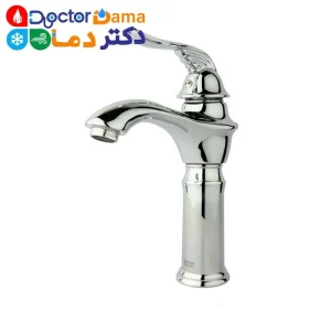شیر روشویی معمولی کروم راسان